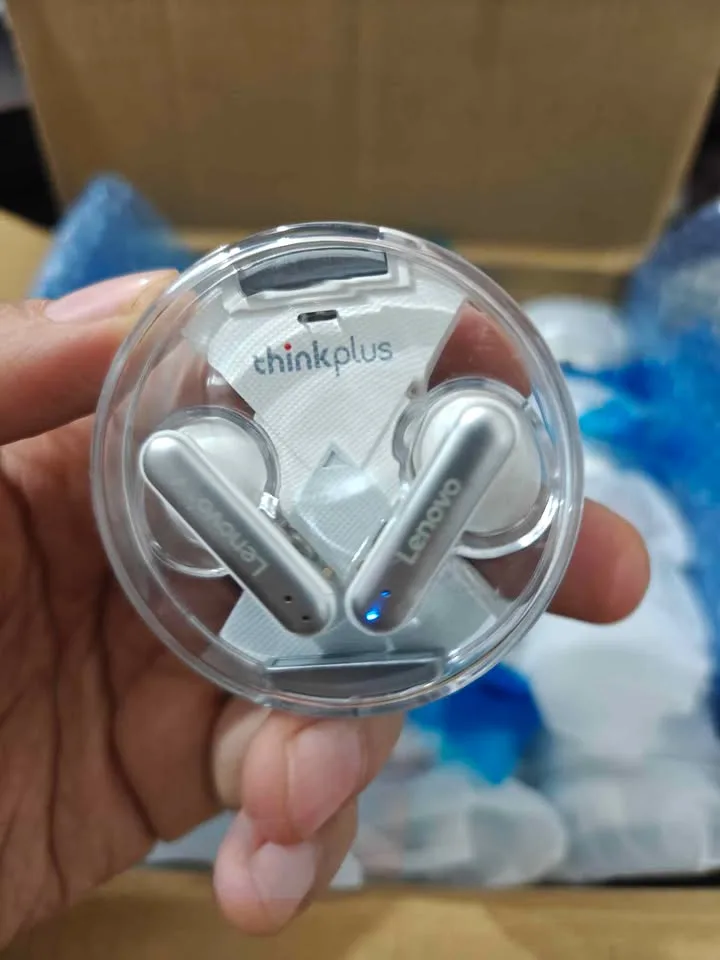 Lenovo LP10 TWS Wireless Earbuds | Bluetooth 5.2 | ENC Noise Cancellation | IPX5 | Gaming & Music Mode — Open Box